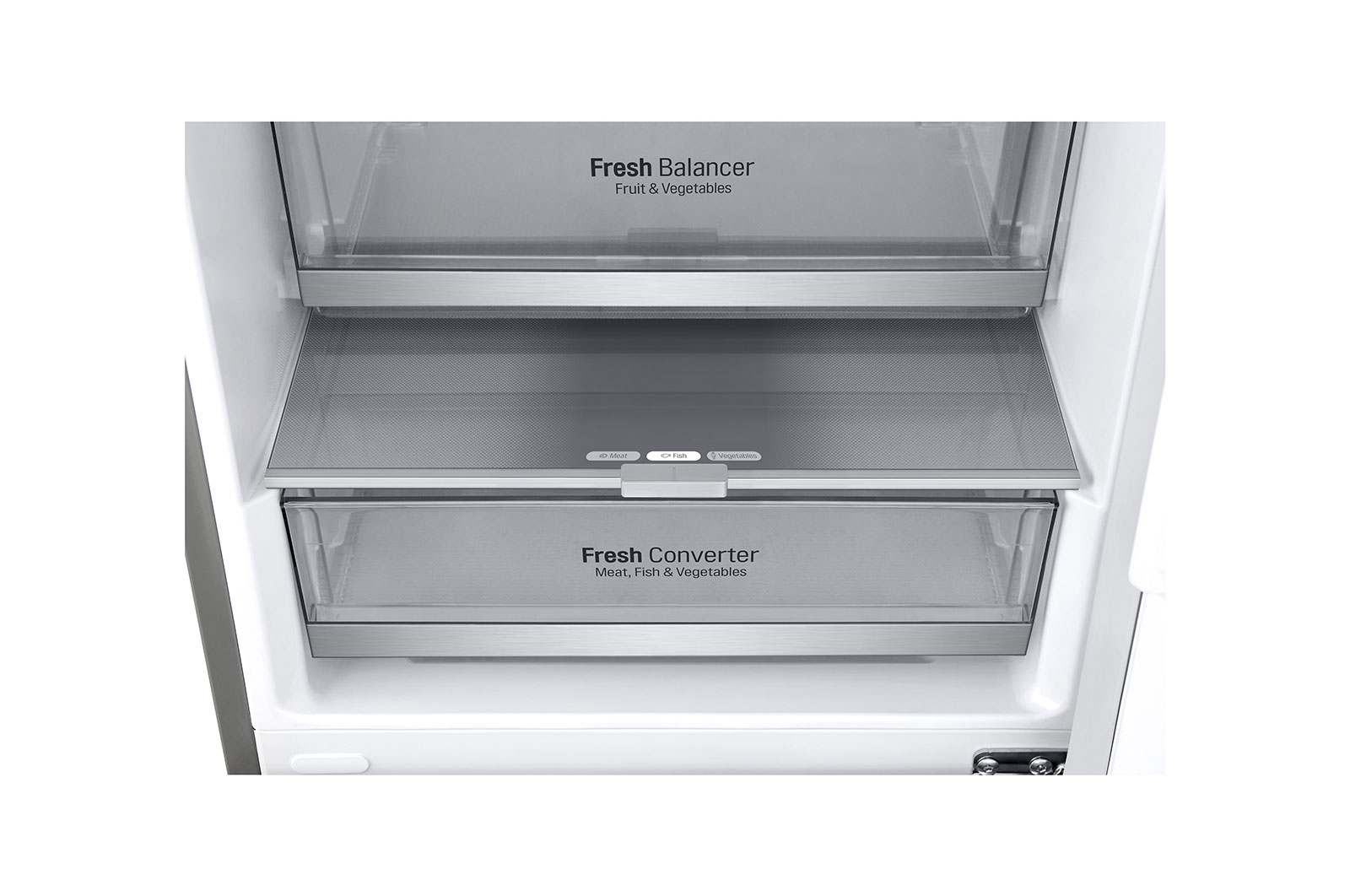 LG Kombinovaná chladnička LG | C | 384 l | Smart invertorový kompresor | DoorCooling+™, GBB72NSUCN1