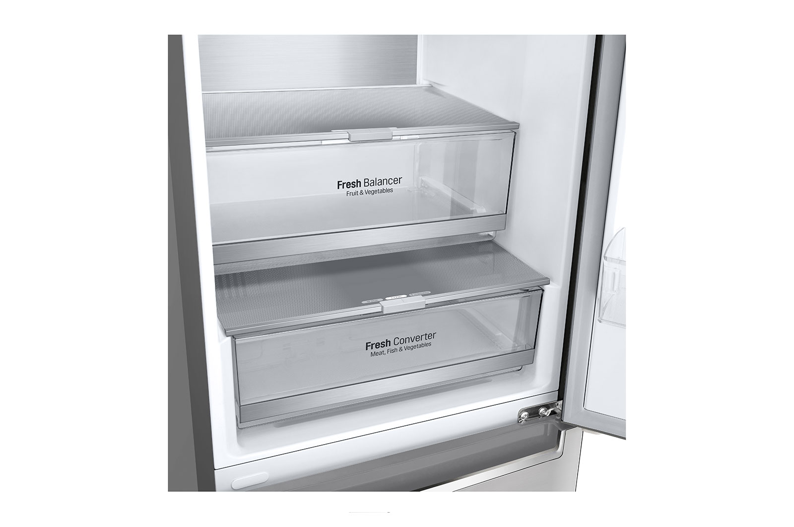 LG Kombinovaná chladnička LG | C | 384 l | Smart invertorový kompresor | DoorCooling+™, GBB72NSUCN1