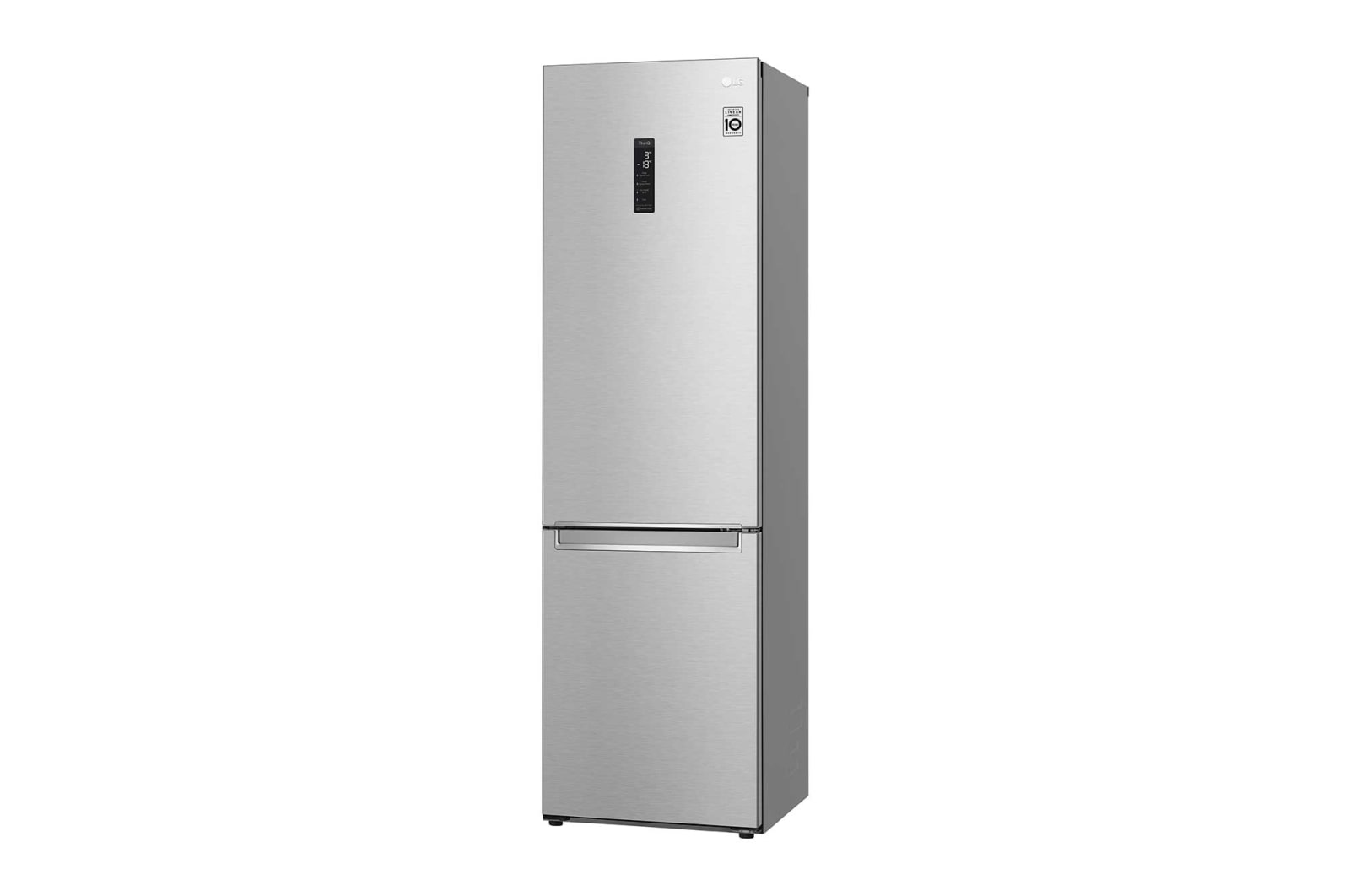 LG ﻿Kombinovaná chladnička | C (v rozsahu A až G) | Hrubý objem 419 l | 172 kWh/rok | LG Lineární kompresor | Multi Air Flow | LG ThinQ + WiFi | Door cooling  | Metal Fresh, GBB72NSUCN