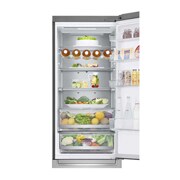 LG ﻿Kombinovaná chladnička | C (v rozsahu A až G) | Hrubý objem 419 l | 172 kWh/rok | LG Lineární kompresor | Multi Air Flow | LG ThinQ + WiFi | Door cooling  | Metal Fresh, GBB72NSUCN