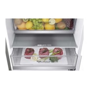 LG ﻿Kombinovaná chladnička | C (v rozsahu A až G) | Hrubý objem 419 l | 172 kWh/rok | LG Lineární kompresor | Multi Air Flow | Smart Diagnosis™ | Door cooling | Metal Fresh, GBB72NSVCN