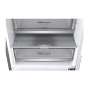 LG ﻿Kombinovaná chladnička | C (v rozsahu A až G) | Hrubý objem 419 l | 172 kWh/rok | LG Lineární kompresor | Multi Air Flow | Smart Diagnosis™ | Door cooling | Metal Fresh, GBB72NSVCN