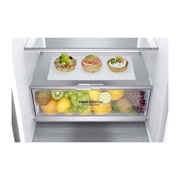 LG ﻿Kombinovaná chladnička | C (v rozsahu A až G) | Hrubý objem 419 l | 172 kWh/rok | LG Lineární kompresor | Multi Air Flow | Smart Diagnosis™ | Door cooling | Metal Fresh, GBB72NSVCN