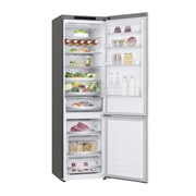 LG ﻿Kombinovaná chladnička | C (v rozsahu A až G) | Hrubý objem 419 l | 172 kWh/rok | LG Lineární kompresor | Multi Air Flow | Smart Diagnosis™ | Door cooling | Metal Fresh, GBB72NSVCN