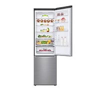LG E | Hrubý objem 419 l | 288 kWh/rok | LG Lineární invertorový kompresor | LG Total No Frost | DoorCooling+™ | Vnější LED displej | ThinQ™ + WiFi, GBB72PZDZN