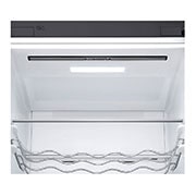 LG E | Hrubý objem 419 l | 288 kWh/rok | LG Lineární invertorový kompresor | LG Total No Frost | DoorCooling+™ | Vnější LED displej | ThinQ™ + WiFi, GBB72PZDZN