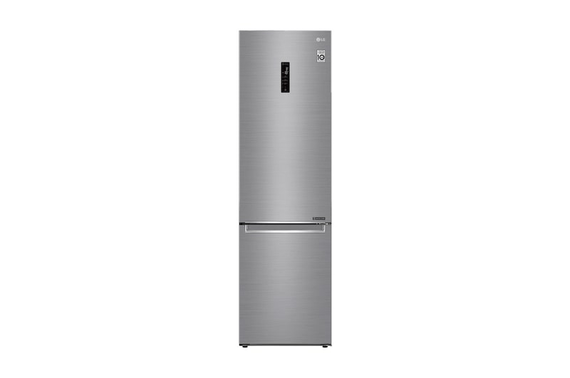 LG E | Hrubý objem 419 l | 288 kWh/rok | LG Lineární invertorový kompresor | LG Total No Frost | DoorCooling+™ | Vnější LED displej | ThinQ™ + WiFi, GBB72PZDZN
