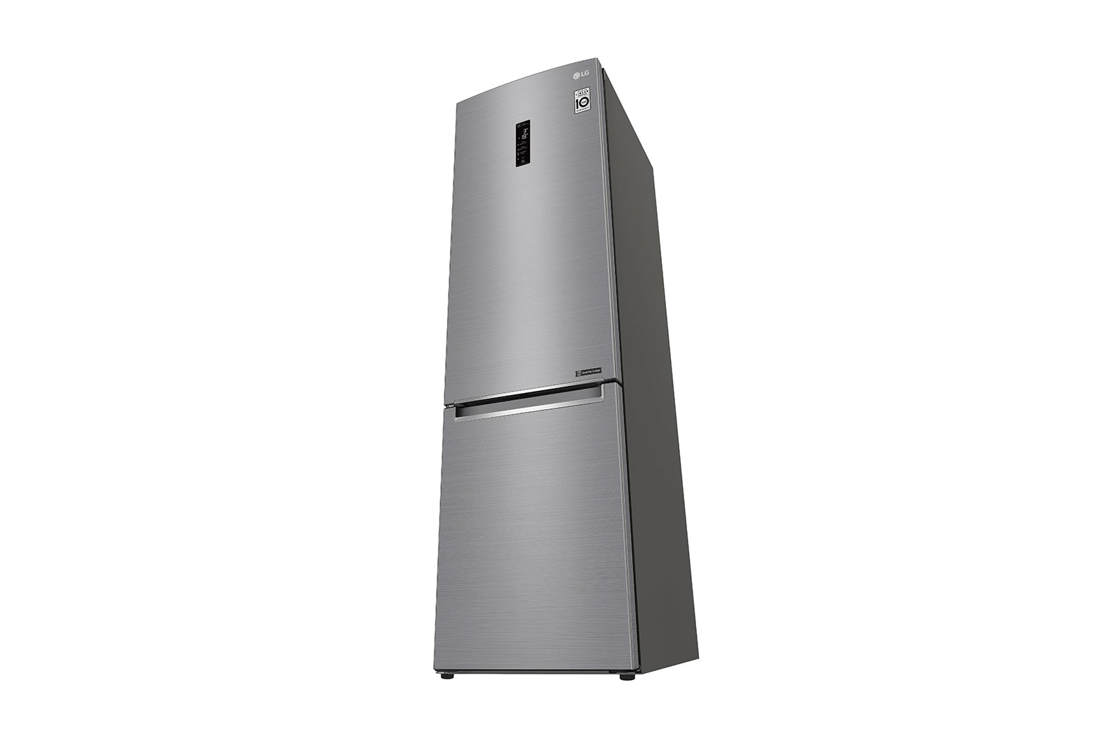 LG E | Hrubý objem 419 l | 288 kWh/rok | LG Lineární invertorový kompresor | LG Total No Frost | DoorCooling+™ | Vnější LED displej | ThinQ™ + WiFi, GBB72PZDZN