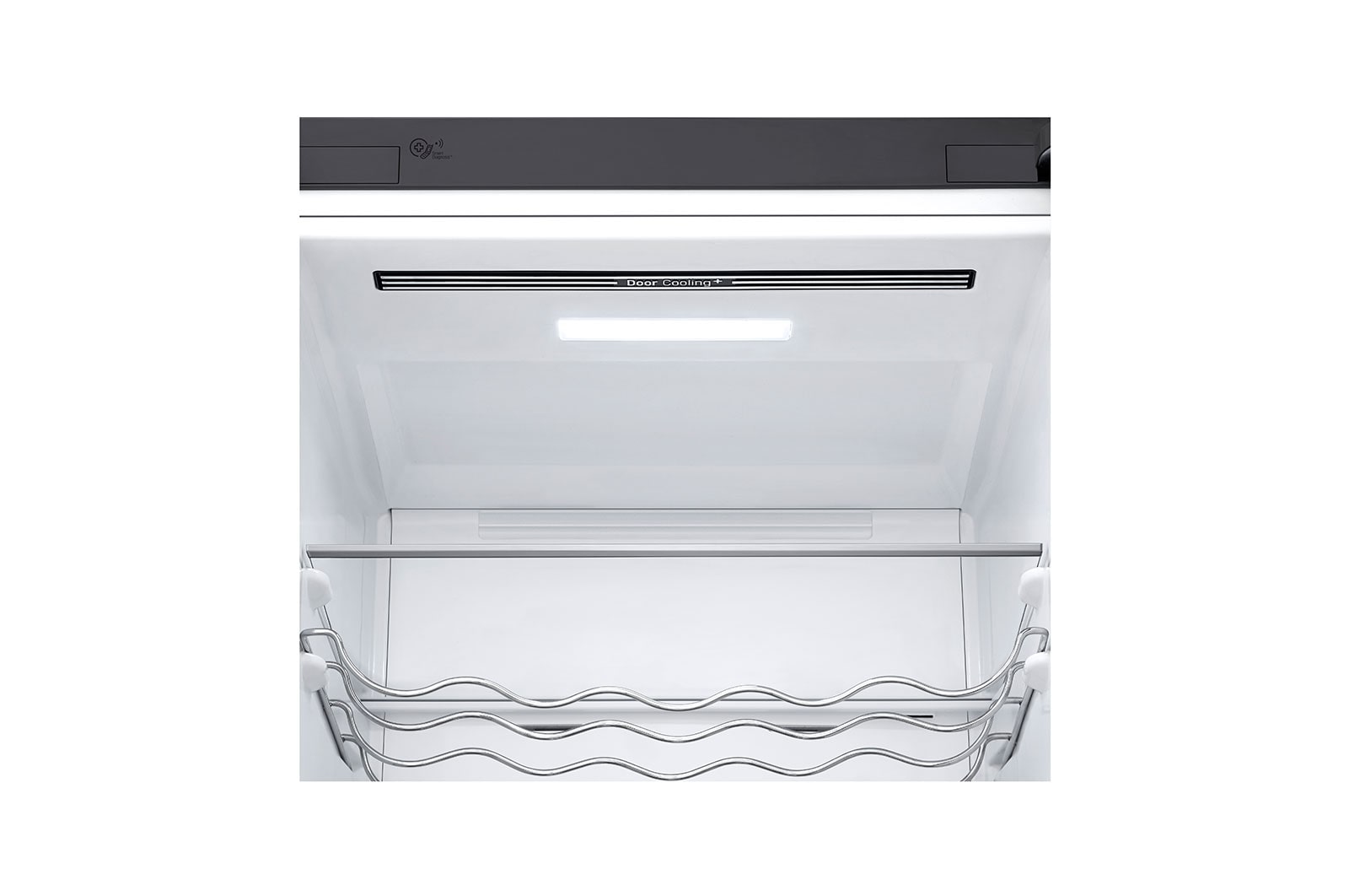 LG E | Hrubý objem 419 l | 288 kWh/rok | LG Lineární invertorový kompresor | LG Total No Frost | DoorCooling+™ | Vnější LED displej | ThinQ™ + WiFi, GBB72PZDZN