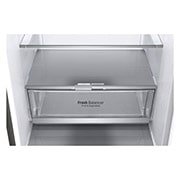 LG Kombinovaná chladnička | D | Hrubý objem 419 l | 215 kWh/rok | LG Lineární invertorový kompresor | LG Total No Frost | DoorCooling+™ | Vnitřní LED displej | Smart Diagnosis™ ﻿, GBB72PZEFN