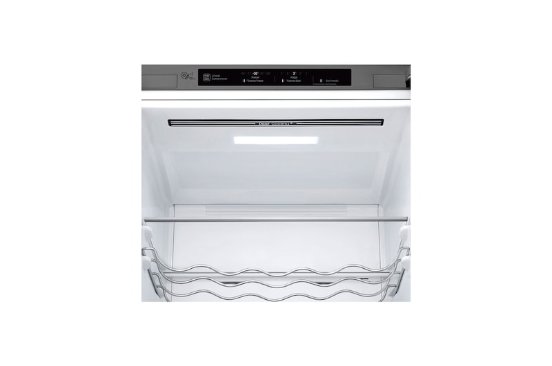 LG Kombinovaná chladnička | D | Hrubý objem 419 l | 215 kWh/rok | LG Lineární invertorový kompresor | LG Total No Frost | DoorCooling+™ | Vnitřní LED displej | Smart Diagnosis™, GBB72SAEFN