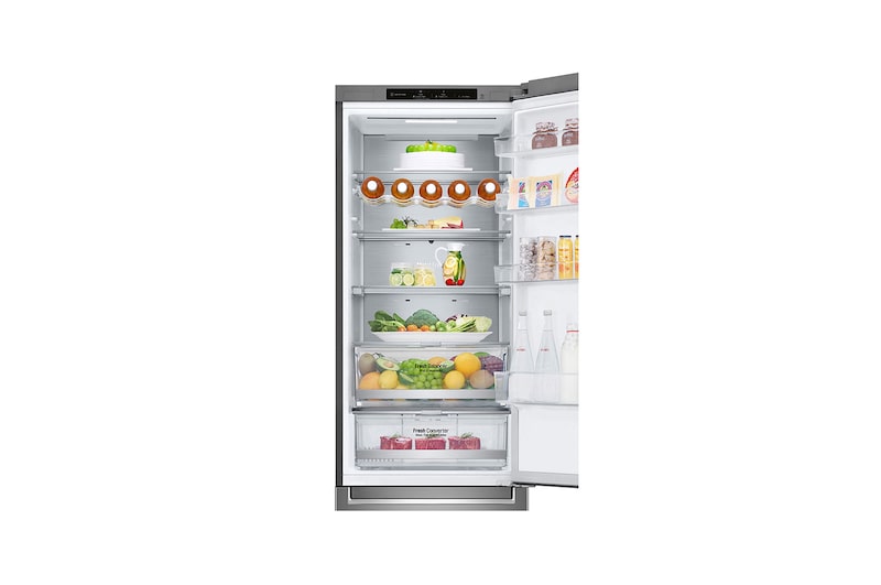 LG ﻿Kombinovaná chladnička | C (v rozsahu A až G) | Hrubý objem 419 l | 172 kWh/rok | LG Lineární kompresor | Multi Air Flow | Smart Diagnosis™ | Door cooling, GBB72SAVCN
