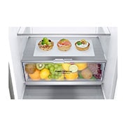 LG ﻿Kombinovaná chladnička | C (v rozsahu A až G) | Hrubý objem 419 l | 172 kWh/rok | LG Lineární kompresor | Multi Air Flow | Smart Diagnosis™ | Door cooling, GBB72SAVCN