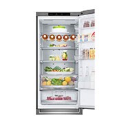 LG ﻿Kombinovaná chladnička | C (v rozsahu A až G) | Hrubý objem 419 l | 172 kWh/rok | LG Lineární kompresor | Multi Air Flow | Smart Diagnosis™ | Door cooling, GBB72SAVCN