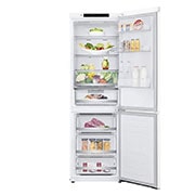 LG ﻿Kombinovaná chladnička | D (v rozsahu A až G) | Hrubý objem 419 l | 215 kWh/rok | LG Lineární invertorový kompresor | LG Total No Frost | Multi Air Flow | Fresh Balancer | Fresh Converter | Smart Diagnosis™ | Door cooling™, GBB72SWEFN