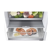 LG ﻿Kombinovaná chladnička | D (v rozsahu A až G) | Hrubý objem 419 l | 215 kWh/rok | LG Lineární invertorový kompresor | LG Total No Frost | Multi Air Flow | Fresh Balancer | Fresh Converter | Smart Diagnosis™ | Door cooling™, GBB72SWEFN