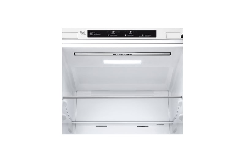 LG ﻿Kombinovaná chladnička | D (v rozsahu A až G) | Hrubý objem 419 l | 215 kWh/rok | LG Lineární invertorový kompresor | LG Total No Frost | Multi Air Flow | Fresh Balancer | Fresh Converter | Smart Diagnosis™ | Door cooling™, GBB72SWEFN