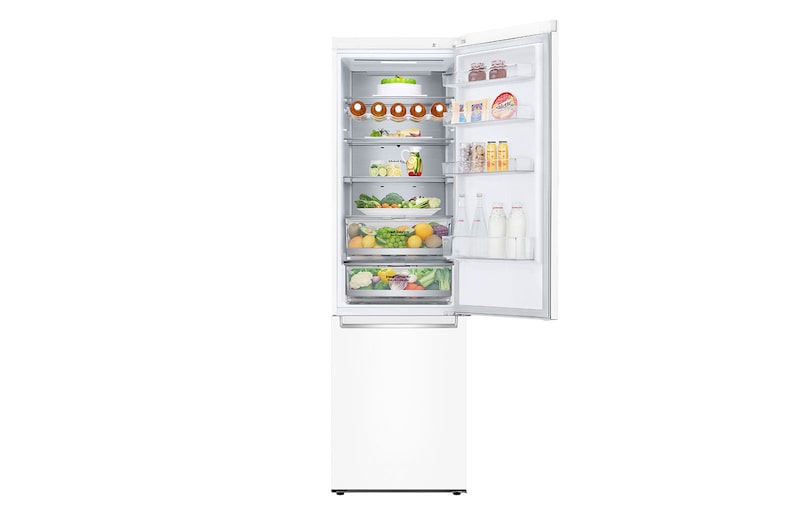 LG Kombinovaná chladnička LG | C | 384 l | Smart invertorový kompresor |DoorCooling+™|Bílá, GBB72SWUCN1