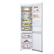 LG Kombinovaná chladnička LG | C | 384 l | Smart invertorový kompresor |DoorCooling+™|Bílá, GBB72SWUCN1