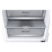 LG Kombinovaná chladnička LG | C | 384 l | Smart invertorový kompresor |DoorCooling+™|Bílá, GBB72SWUCN1
