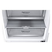 LG ﻿Kombinovaná chladnička LG | C | Smart Invertorový kompresor | DoorCooling+™, GBB72SWVCN1