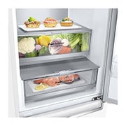 LG ﻿Kombinovaná chladnička LG | C | Smart Invertorový kompresor | DoorCooling+™, GBB72SWVCN1