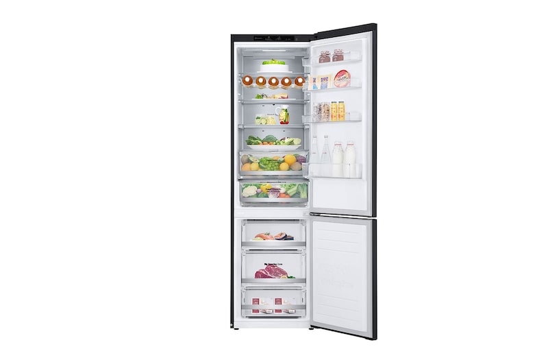 LG ﻿Kombinovaná chladnička LG | A | 99 kWh/rok | Lineární kompresor | DoorCooling+™, GBB92MCB1P