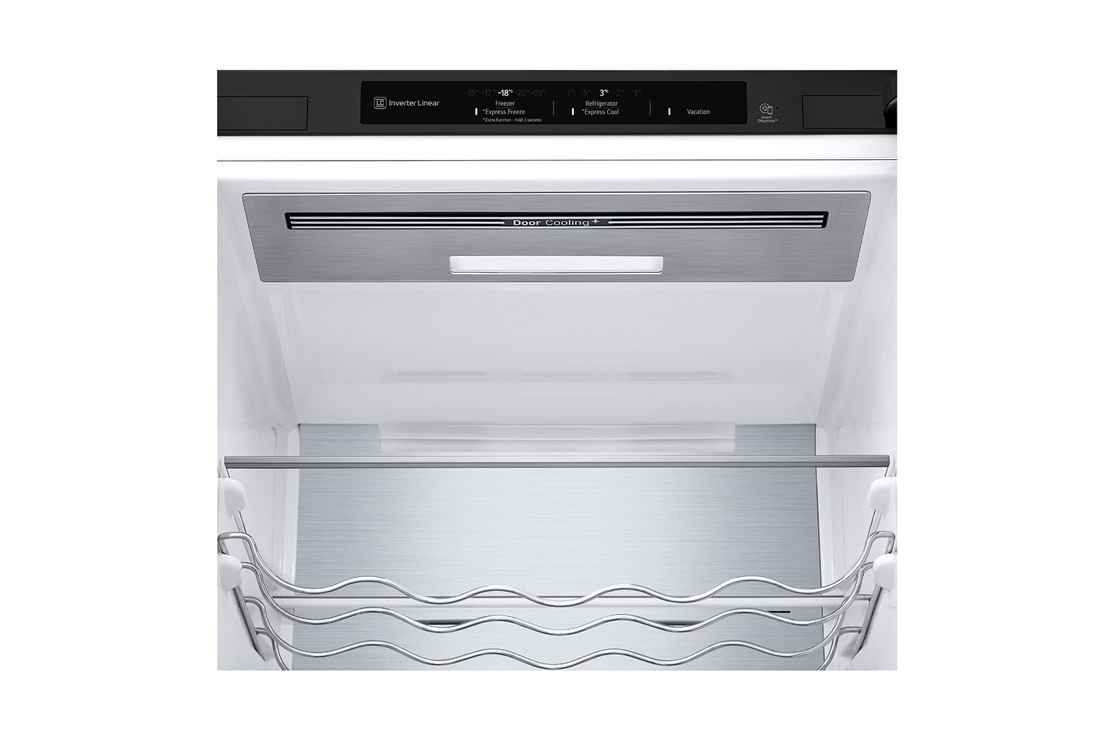 LG ﻿Kombinovaná chladnička LG | A | 99 kWh/rok | Lineární kompresor | DoorCooling+™, GBB92MCB1P