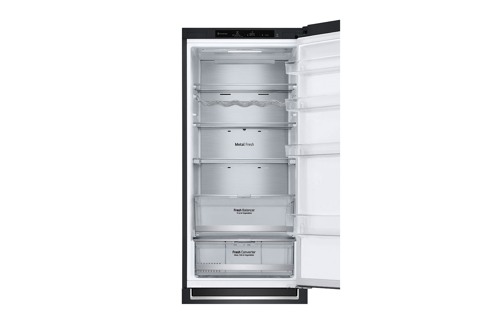 LG ﻿Kombinovaná chladnička LG | A | 99 kWh/rok | Lineární kompresor | DoorCooling+™, GBB92MCB1P