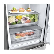 LG ﻿Kombinovaná chladnička | C (v rozsahu A až G) | Hrubý objem 419 l | 172 kWh/rok | LG Lineární kompresor | Multi Air Flow | LG ThinQ + WiFi | Door cooling, GBB92STACP