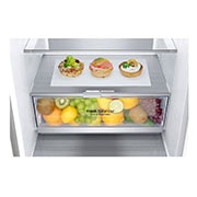 LG ﻿Kombinovaná chladnička | C (v rozsahu A až G) | Hrubý objem 419 l | 172 kWh/rok | LG Lineární kompresor | Multi Air Flow | LG ThinQ + WiFi | Door cooling, GBB92STACP
