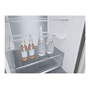 LG ﻿Kombinovaná chladnička | C (v rozsahu A až G) | Hrubý objem 419 l | 172 kWh/rok | LG Lineární kompresor | Multi Air Flow | LG ThinQ + WiFi | Door cooling, GBB92STACP