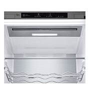 LG B (v rozsahu A až G) | Hrubý objem 419 l | 116 kWh/rok | LG Lineární invertorový kompresor | LG Total No Frost | DoorCooling+™ | Vnitřní LED displej | ThinQ™ + WiFi, GBB92STBKP