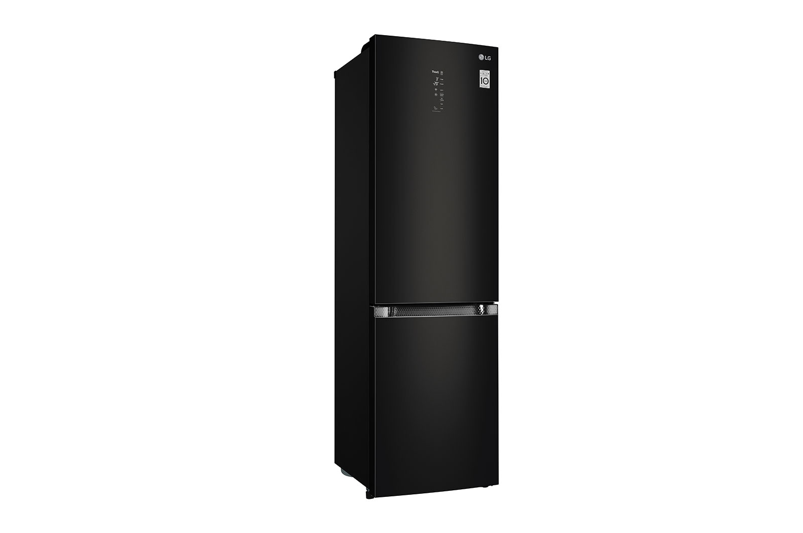 LG Kombinovaná chladnička LG | E | Hrubý objem 394 l |270 kWh/rok | Lineární invertorový kompresor | Multi-Air Flow | ThinQ™ + WiFi, GBB940BMQZT