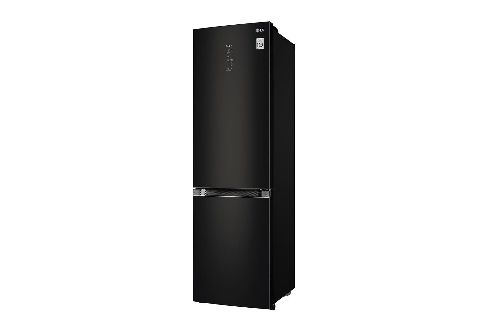 LG Kombinovaná chladnička LG | E | Hrubý objem 394 l |270 kWh/rok | Lineární invertorový kompresor | Multi-Air Flow | ThinQ™ + WiFi, GBB940BMQZT