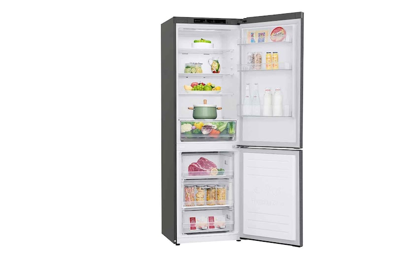 LG Kombinovaná chladnička LG | D | 341 l | Smart Invertorový kompresor | DoorCooling+™, GBP61DSPGN