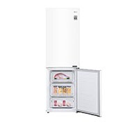 LG ﻿Kombinovaná chladnička | D | Hrubý objem 373 l | 214 kWh/rok | LG Lineární invertorový kompresor | Multi Air Flow™ | Smart Diagnosis™ | Door cooling™, GBP61SWPFN