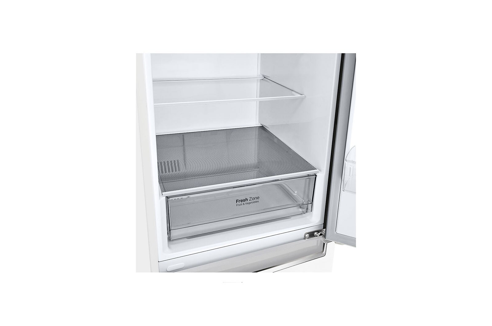 LG ﻿Kombinovaná chladnička | D | Hrubý objem 373 l | 214 kWh/rok | LG Lineární invertorový kompresor | Multi Air Flow™ | Smart Diagnosis™ | Door cooling™, GBP61SWPFN