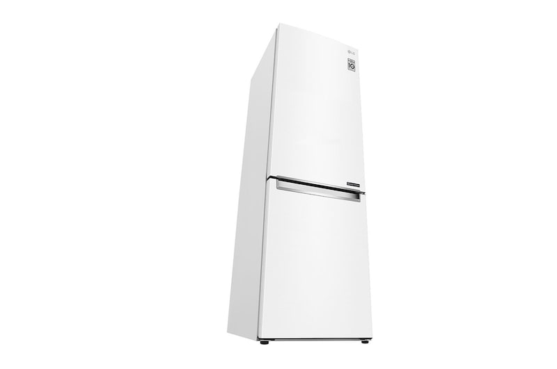 LG ﻿Kombinovaná chladnička | D | Hrubý objem 373 l | 214 kWh/rok | LG Lineární invertorový kompresor | Multi Air Flow™ | Smart Diagnosis™ | Door cooling™, GBP61SWPFN