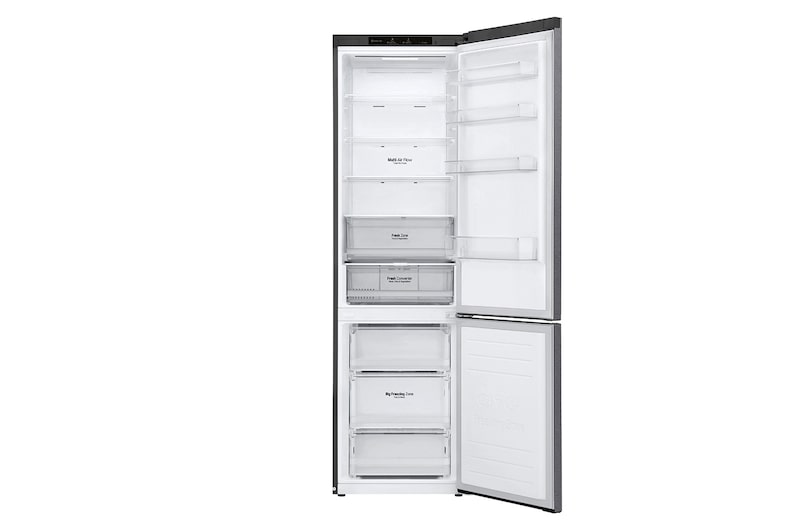 LG Kombinovaná chladnička | C (v rozsahu A až G) | Hrubý objem 419 l | 172 kWh/rok | LG Lineární kompresor | Multi Air Flow | Smart Diagnosis™ | Door cooling, GBP62DSNCN