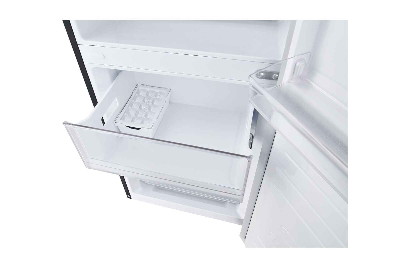 LG Kombinovaná chladnička LG | A | 384 l | Lineární kompresor | DoorCooling+™|Černá/šedá, GBP62MCNAC