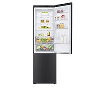 LG Kombinovaná chladnička LG | A | 384 l | Lineární kompresor | DoorCooling+™|Černá/šedá, GBP62MCNAC