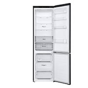 LG Kombinovaná chladnička LG | A | 384 l | Lineární kompresor | DoorCooling+™|Černá/šedá, GBP62MCNAC