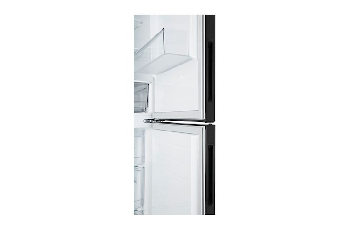 LG Kombinovaná chladnička LG | B | 384 l | DoorCooling+™ | Černá/šedá, GBP62MCNBC