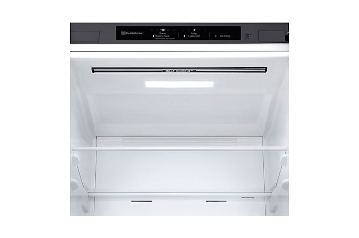 LG Kombinovaná chladnička LG | A | 384 l | Lineární kompresor | DoorCooling+™|Stříbrná, GBP62PZNAC