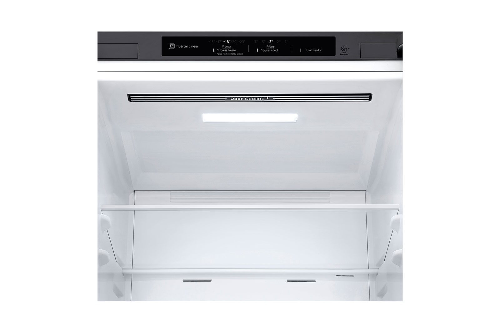 LG Kombinovaná chladnička LG | A | 384 l | Lineární kompresor | DoorCooling+™|Stříbrná, GBP62PZNAC