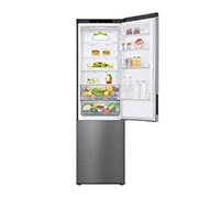 LG Kombinovaná chladnička LG | A | 384 l | Lineární kompresor | DoorCooling+™|Stříbrná, GBP62PZNAC