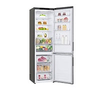 LG Kombinovaná chladnička LG | A | 384 l | Lineární kompresor | DoorCooling+™|Stříbrná, GBP62PZNAC
