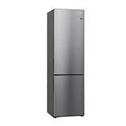 LG Kombinovaná chladnička LG | B | 384 l | Lineární kompresor | DoorCooling+™|Stříbrná, GBP62PZTBC