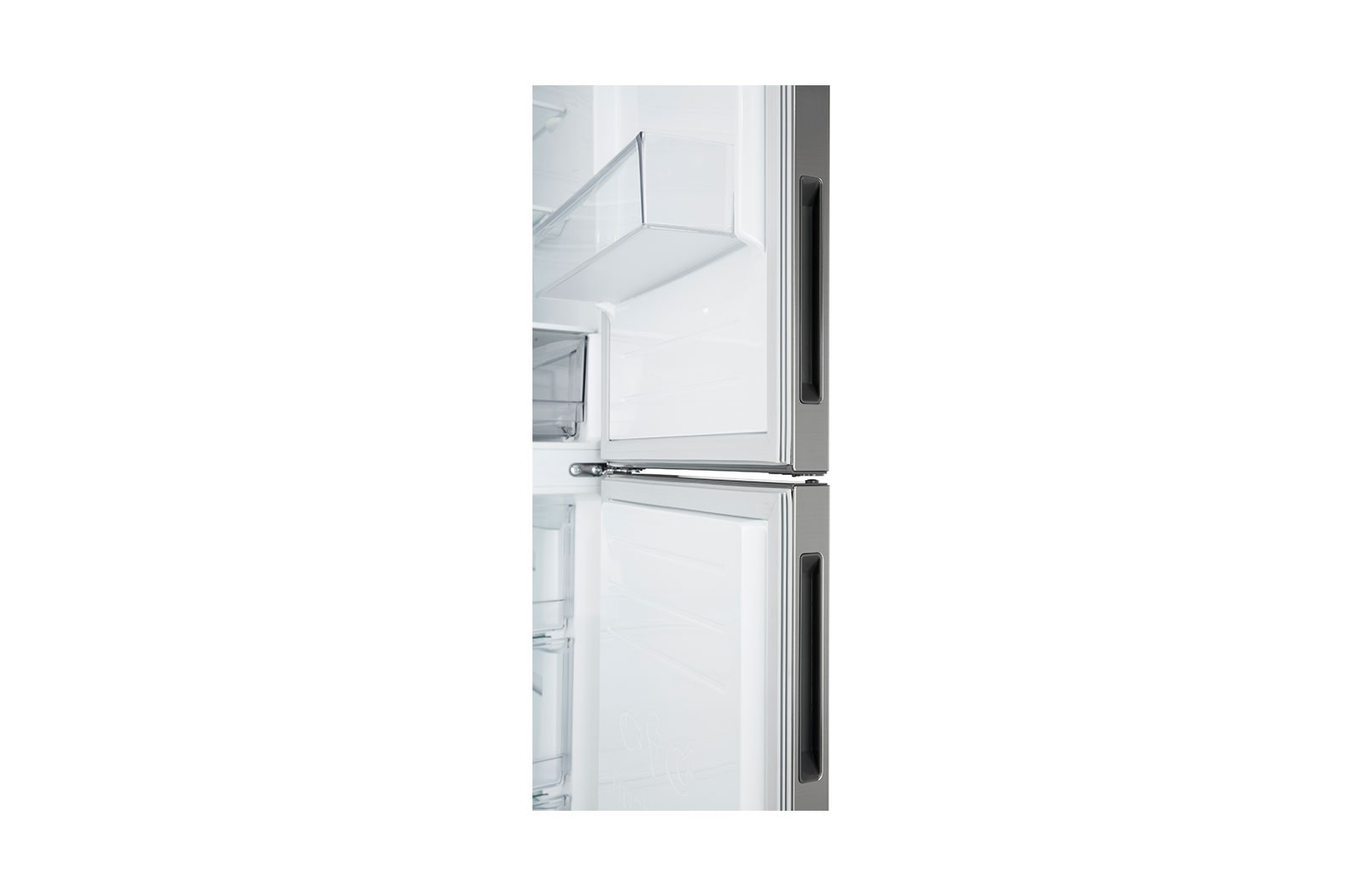 LG Kombinovaná chladnička LG | C | 384 l | Smart invertorový kompresor |Stříbrná, GBP62PZXCC1